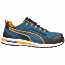 Dal taglio estremamente moderno e di tendenza, la scarpa antinfortunistica Puma Crossfit Low 643100 S3 HRO SRC è perfetta per ...