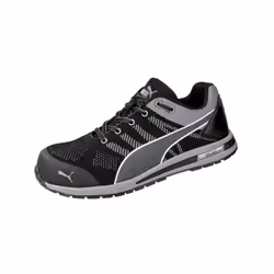 La chaussure de sécurité basse Puma Elevate Knit propose un excellent confort combiné à un look sobre type basket, une semell ...