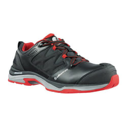 Scarpa antinfortunistica ultratrail black taglia bassa 40 pelle nera/rossa