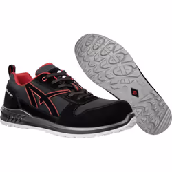 Dettagli tecnici Colore Nero, Rosso Larghezza della scarpa 11 Livello di sicurezza S3 Materiale Scamosciato Materiale (suola) ...