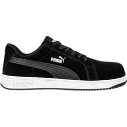 Puma - Scarpe antinfortunistiche Iconic Suede Black Low S1PL esd fo hro sr - 39 - Nero