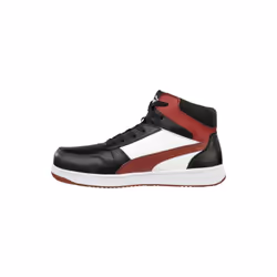 C'est vraiment une chaussure de sécurité ? Mais bien sûr ! La nouvelle FRONTCOURT de PUMA Safety, inspirée des chaussures de ...