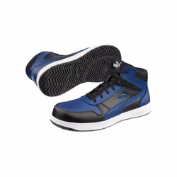 C'est vraiment une chaussure de sécurité ? Mais bien sûr ! La nouvelle FRONTCOURT de PUMA Safety, inspirée des chaussures de ...