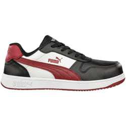 Puma - Scarpe antinfortunistiche Frontcourt blk/wht/red Low S3L esd fo hro sr - 40