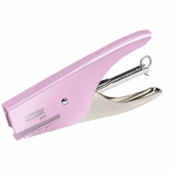 Rapid Retro Classic S51, 15 fogli, Rosa, Acciaio inox, Punto standard, 21/4, Metallo, 80 g/m²