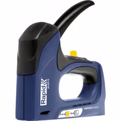 Graffatrice con forza ottimizzata, ideale per lavori semi professionali come fissaggio etichette, tessuti, teli, materiali fi ...