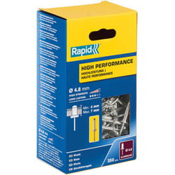 Rapid - Scatola 350 rivetti ø4,8x10mm - alte prestazioni 5001435 o