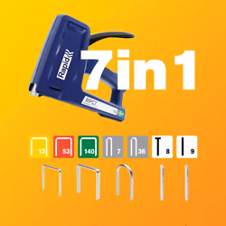 Rapid 5001632 pistola pinzatrice manuale Blu - Vista aggiuntiva 4