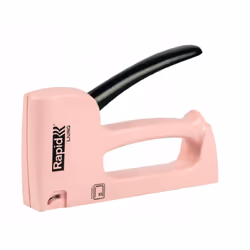 Cucitrice manuale Rapid R53 SoS Ljung rosa realizzata con materiali ecologiciIncredibile cucitrice R53: la compagna perfetta  ...