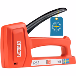 Trasforma i tuoi progetti fai-da-te con la graffatrice Rapid R53! Ottima per le attività domestiche e i lavori professionali ...