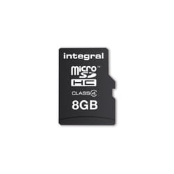 Integral 8GB MICROSDHC MEMORY CARD CLASS 4 MicroSD UHS-I