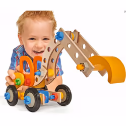 Eichhorn Constructor, Excavator giocattolo per lo sviluppo delle abilità motorie