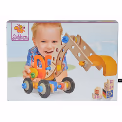 Eichhorn Constructor, Excavator giocattolo per lo sviluppo delle abilità motorie - Vista aggiuntiva 6