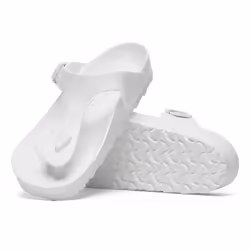 Birkenstock Gizeh Essentials Sandali Unisex Bianco