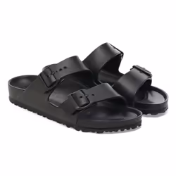 Birkenstock Arizona Sandali Unisex Nero - Vista aggiuntiva 4