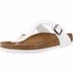Sandalo elegante unisex Birkenstock Gizeh con tomaia in materiale sintetico e plantare anatomico.
