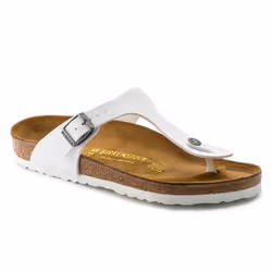 Birkenstock Gizeh, Sandali, Femmina, Adulto, Bianco, Tinta unita, Chiusura con fibbia