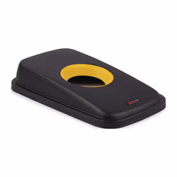 Couvercle PP-CP-70 jaune B290 pour collecteur de recyclage 55/70l pour insert de bouteille Rotho