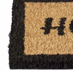Relaxdays 10016754 Zerbino decorativo Esterno Rettangolare Nero, Giallo - Vista aggiuntiva 4