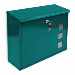 Relaxdays 4052025032968, Montabile a parete, Acciaio, Verde, Monocromatico, 345 mm, 105 mm