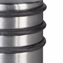 Relaxdays 4052025100803 fermaporta salva dita Nero, Acciaio inox Caldaie, Gomma, Acciaio inox - Vista aggiuntiva 4