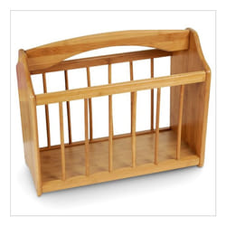 Relaxdays 4052025156442 portariviste Bamboo Legno