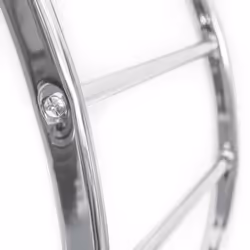 Relaxdays 10019258 Porta asciugamano Montabile a parete Acciaio inox - Vista aggiuntiva 5