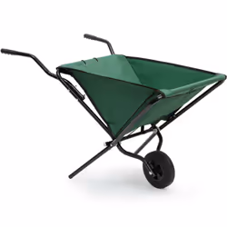 Questa piccola carriola pieghevole è una valida alternativa salvaspazio per il tuo giardino rispetto alle carriole profession ...