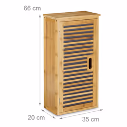 Relaxdays 10020301 armadietto di conservazione per bagno Legno - Vista aggiuntiva 4