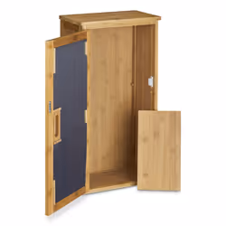 Relaxdays 10020301 armadietto di conservazione per bagno Legno - Vista aggiuntiva 7