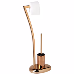 Questi set di accessori da WC è realizzato in acciaio inossidabile e decorato con un'elegante laccatura color rame. Il design ...