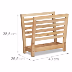 Relaxdays 4052025206567 portariviste Legno