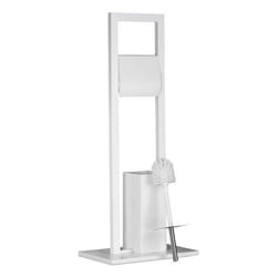 Relaxdays 10020929 scopino e porta scopino WC Scopino da bagno e supporto
