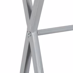 Relaxdays 10021545 Porta asciugamano Da terra Acciaio inox, Legno - Vista aggiuntiva 5