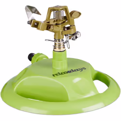 Godetevi il vostro bel prato verde e curato grazie a questo irrigatore da giardino! Lo sprinkler è ideale per l’irrigazione d ...