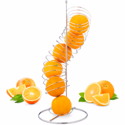 Il pratico porta frutta a spirare è un’attrazione per la cucina con il suo design moderno, e offre spazio per 7 frutti, come ...