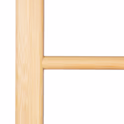 Relaxdays 10025014 anello e portasciugamano Porta asciugamano Da terra Bamboo - Vista aggiuntiva 7