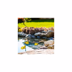 Relaxdays 10025377 statuetta e statua ornamentale Nero, Giallo Plastica