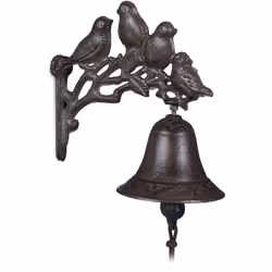 La campanella in ghisa dallo stile antico non potrà che decorare l’ingresso della tua casa, terrazza o del giardino. Montata  ...