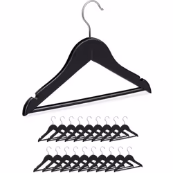 Queste grucce sono delle dimensioni ideali per gli indumenti dei bambini. Donate un aspetto uniforme e colorato all’armadio d ...