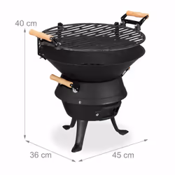 Relaxdays 10026547 barbecue per l'aperto e bistecchiera - Vista aggiuntiva 4