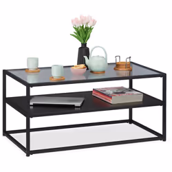 Stabile, pratico e da arredo: sono queste le caratteristiche principali dell’elegante tavolino da salotto dal design interame ...