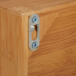 Relaxdays 4052025288464 scatola per tè Bamboo, Plastica