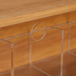 Relaxdays 4052025288464 scatola per tè Bamboo, Plastica - Vista aggiuntiva 5