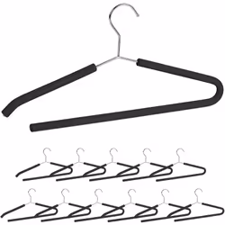 Portate ordine nel vostro armadio con questo set da 12 stampelle appendiabiti. Le grucce possono essere utilizzate per le mag ...