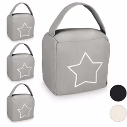 Questo eccezionale fermaporta a sacco è l’accessorio ideale per evitare che le porte si chiudano sbattendo all’improvviso in ...