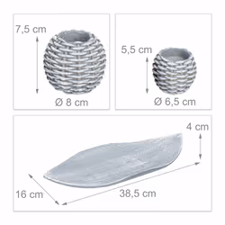 Relaxdays 10029939 candelabro - Vista aggiuntiva 4