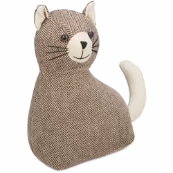 Ilfermaporta in tessuto conquista grazie al suo grazioso design a forma di untenerissimo gattino di colore marrone. Non è sol ...