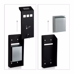 Relaxdays 10030682 portacenere e accessori Rettangolare Caldaie - Vista aggiuntiva 4