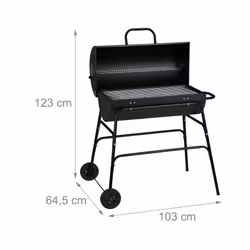 Relaxdays 10030690 barbecue per l'aperto e bistecchiera - Vista aggiuntiva 4